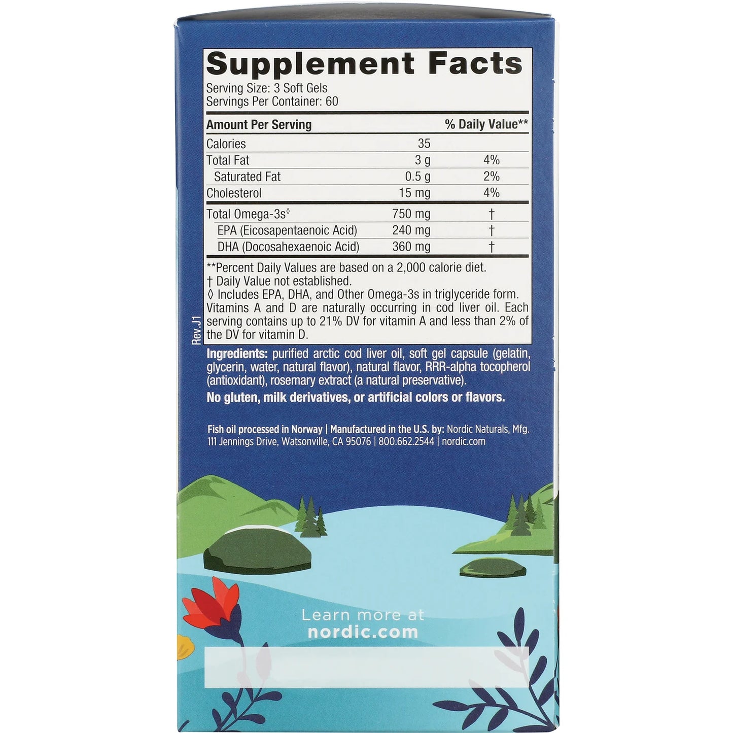 Nordic Arctic Cod Liver Oil