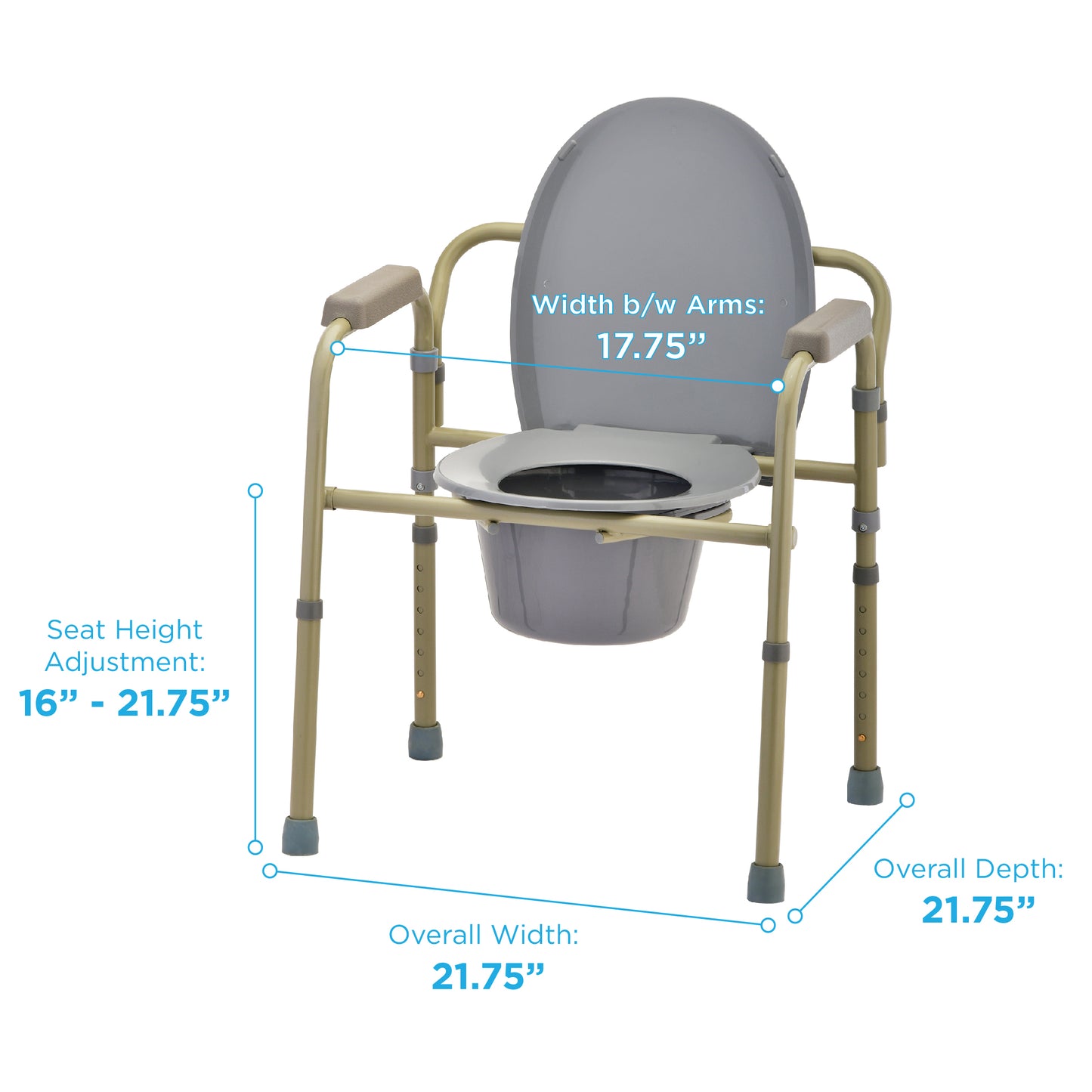 Folding Commode