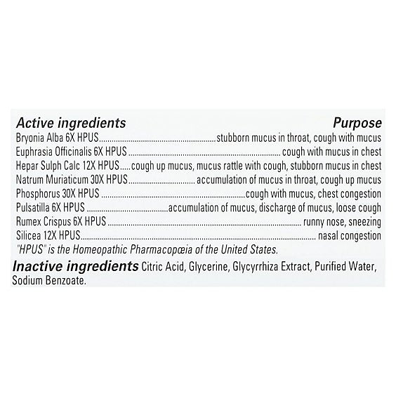 Hyland’s Mucus + Cold Relief