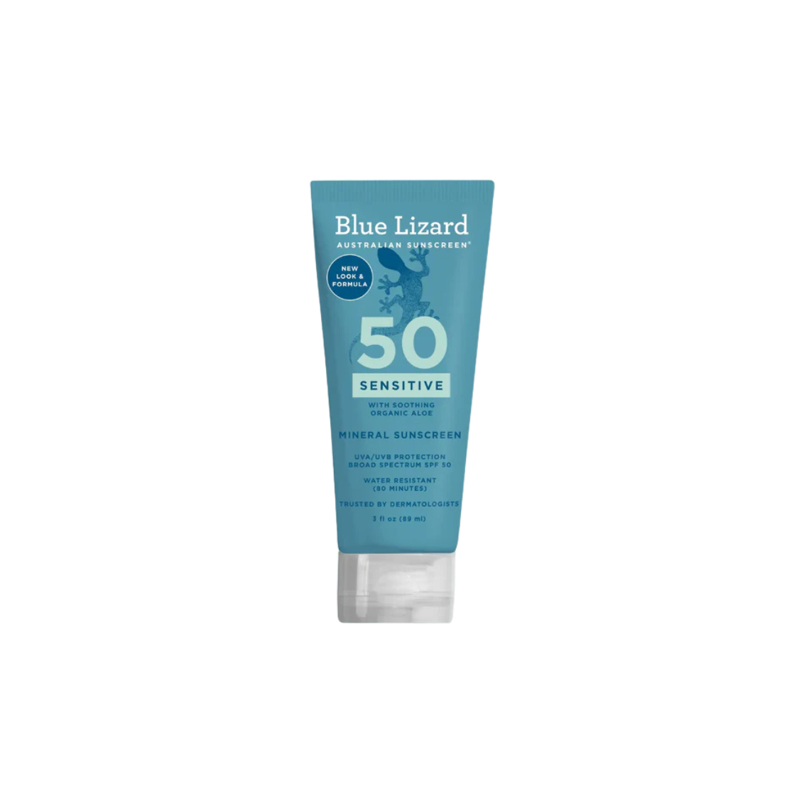 Blue Lizard Sensitive Mineral SPF 50 Sunscreen Lotion