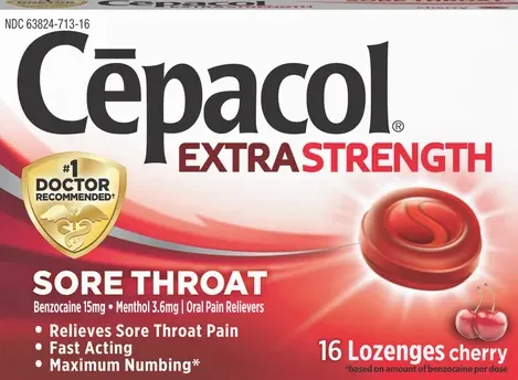 Cepacol Extra Strength- Cherry