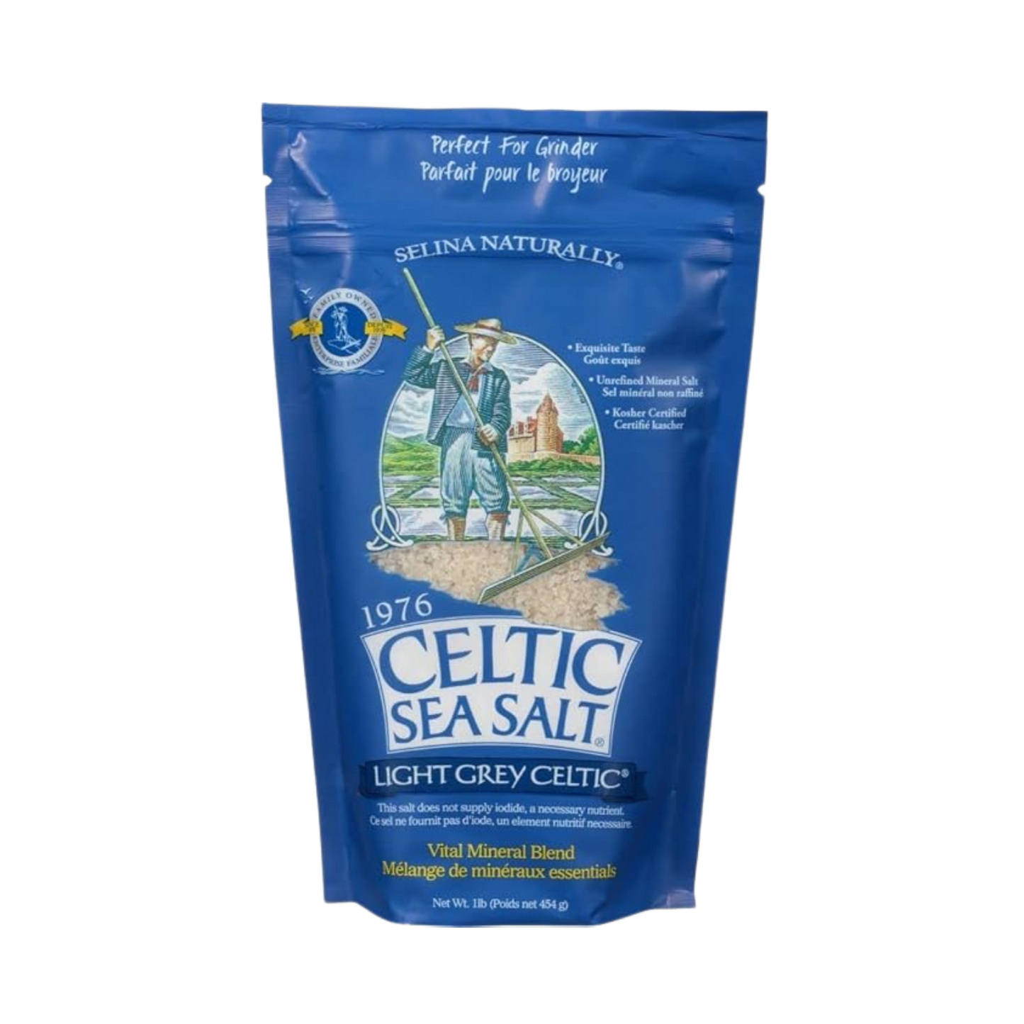 Celtic Sea Salt - Light Grey 1lb