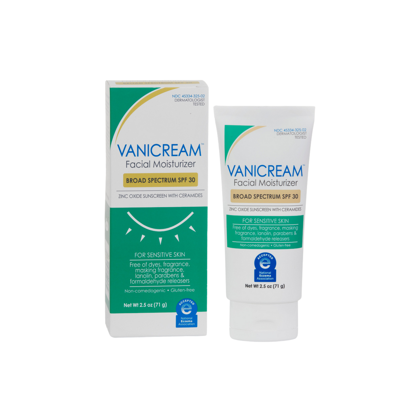 Vanicream Facial Moisturizer Broad Spectrum SPF 30