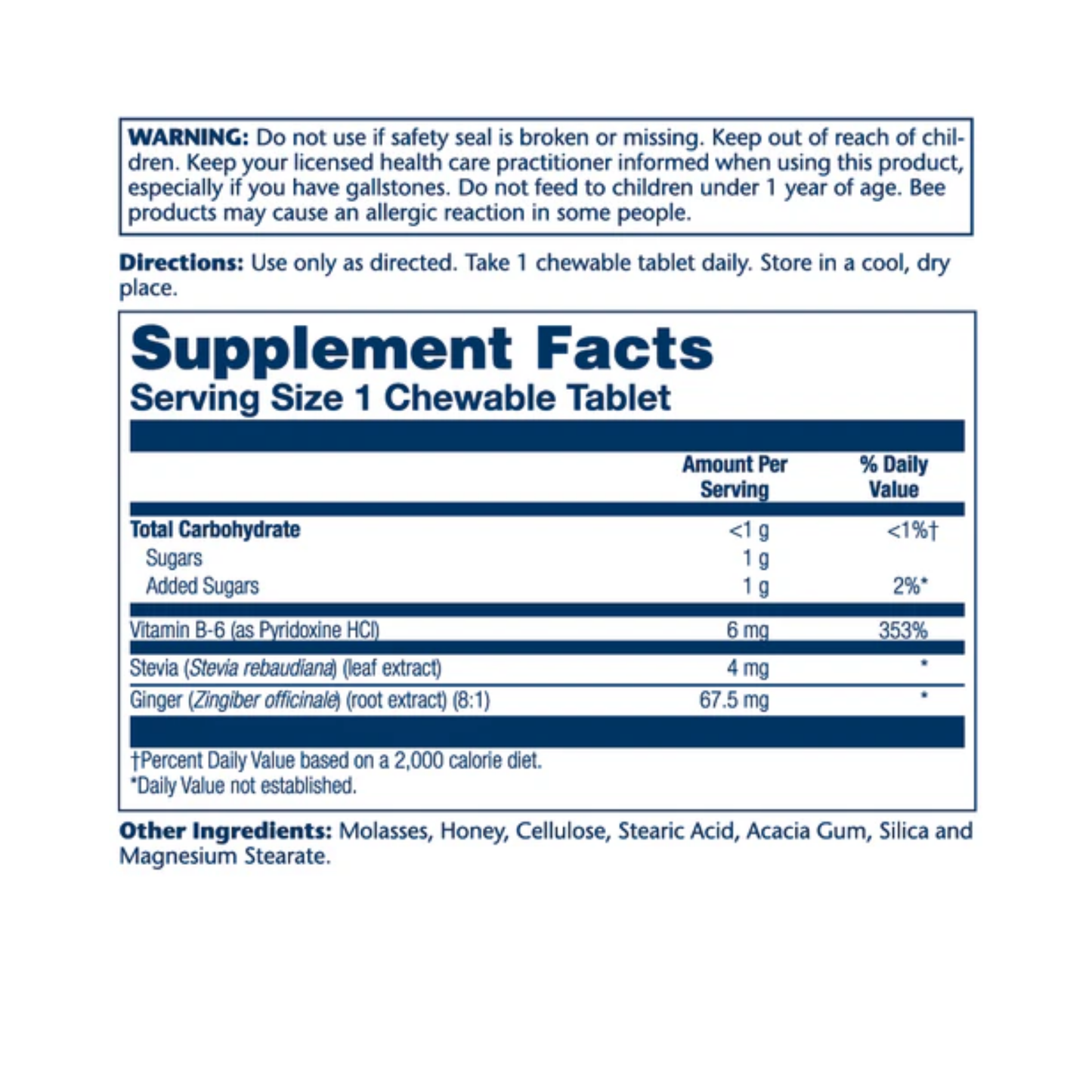 Solaray Ginger Trips