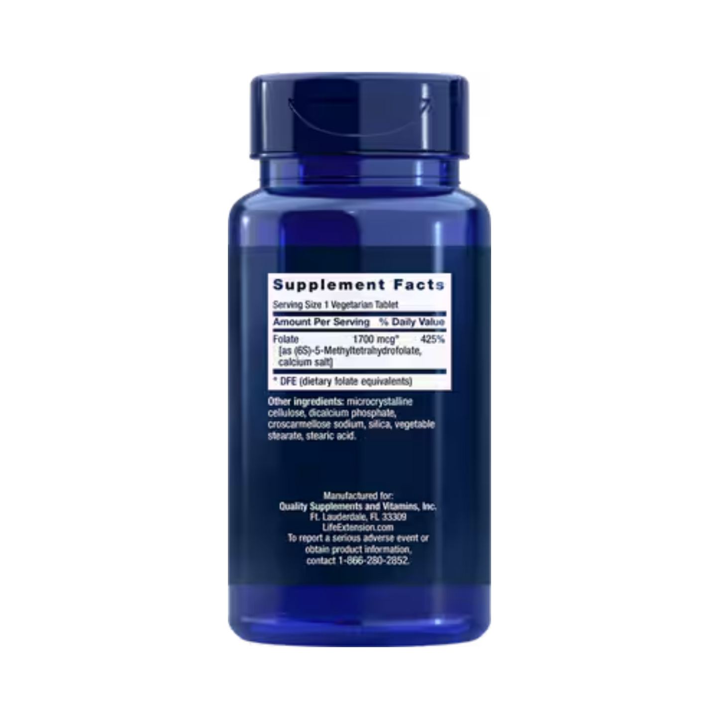 Life Extension Optimized Folate