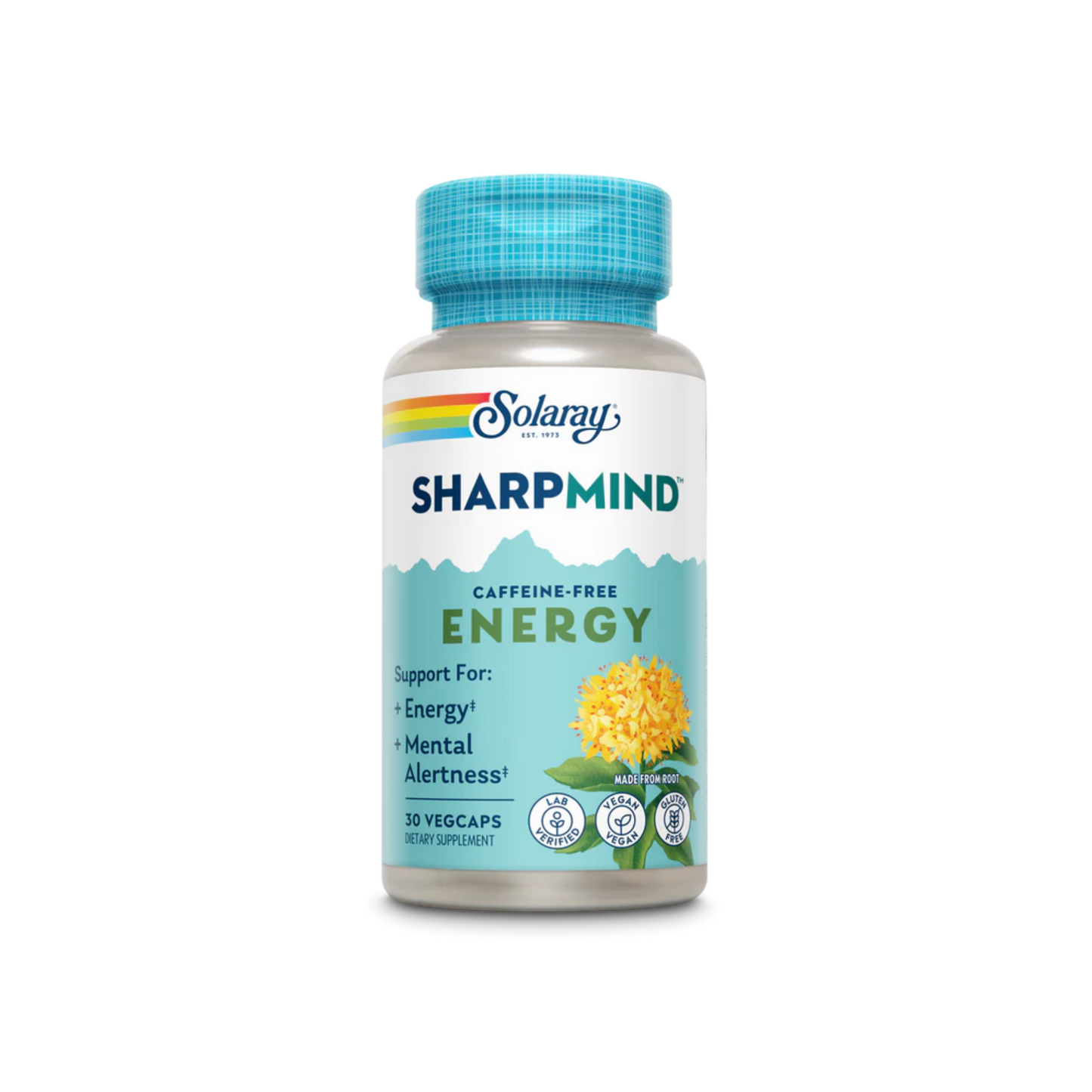 Solaray SharpMind Nootropics Energy