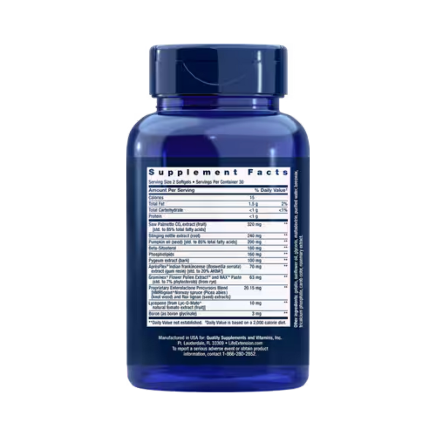 Life Extension Ultra Prostate Formula