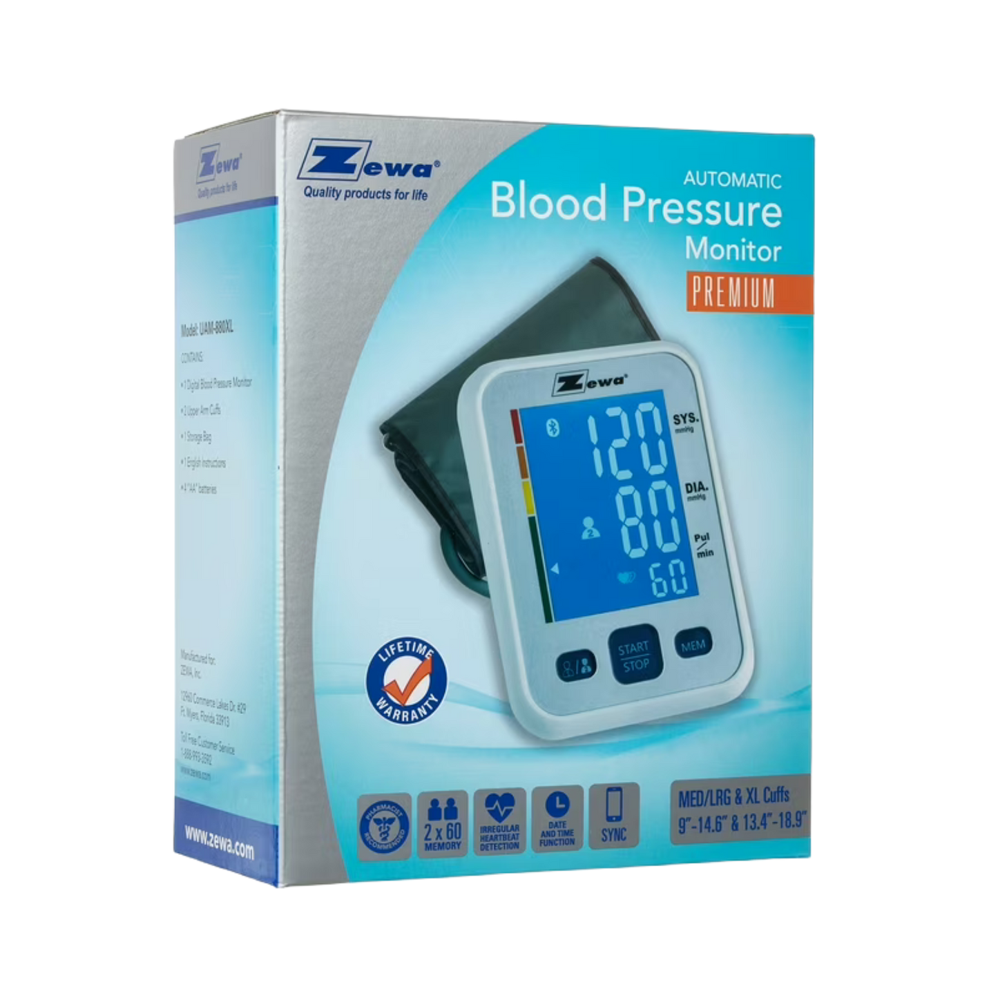 Zewa Blood Pressure Monitor Premium