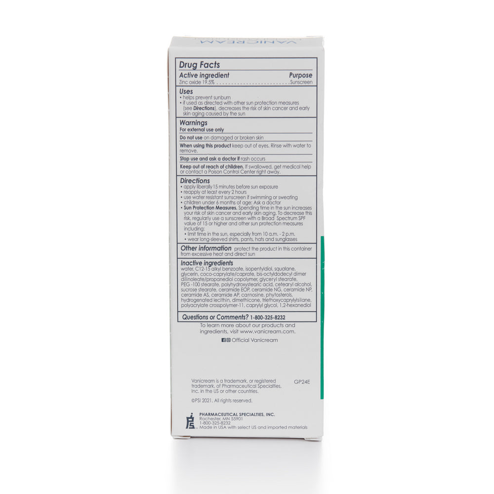 Vanicream Facial Moisturizer Broad Spectrum SPF 30