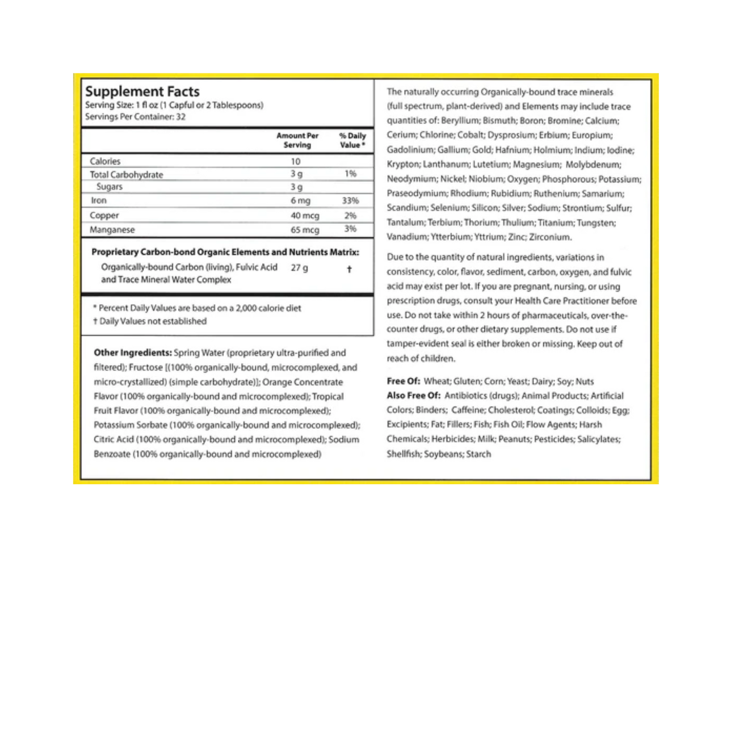 DruckerLabs intraMIN Natural Tropical Fruit Flavor