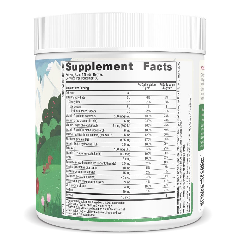 Nordic Berries Multivitamin Gummies