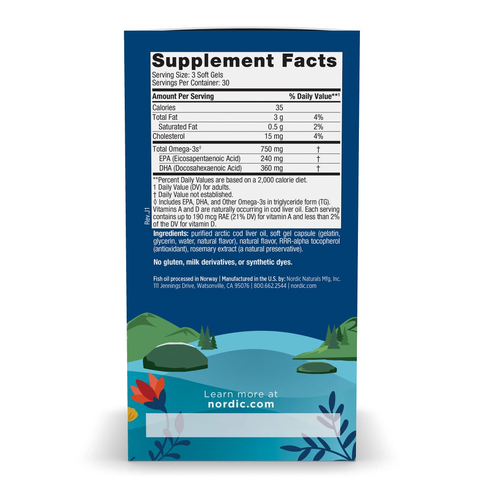 Nordic Arctic Cod Liver Oil