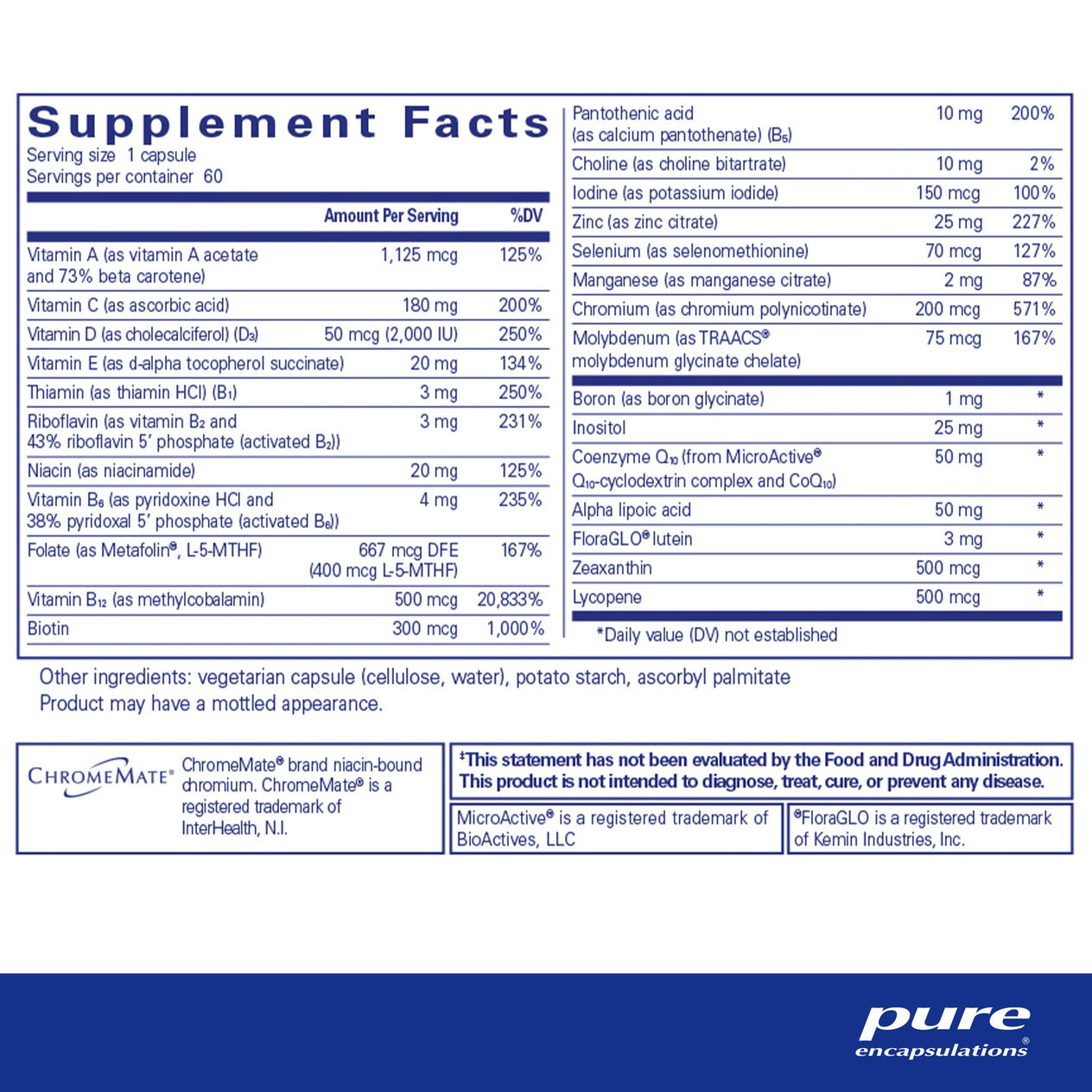 Pure Encapsulations O.N.E. Multivitamin