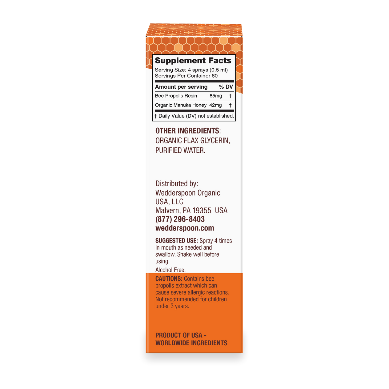 Wedderspoon Throat Spray