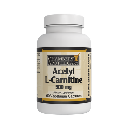 Acetyl-l-carnitine 500mg 60c