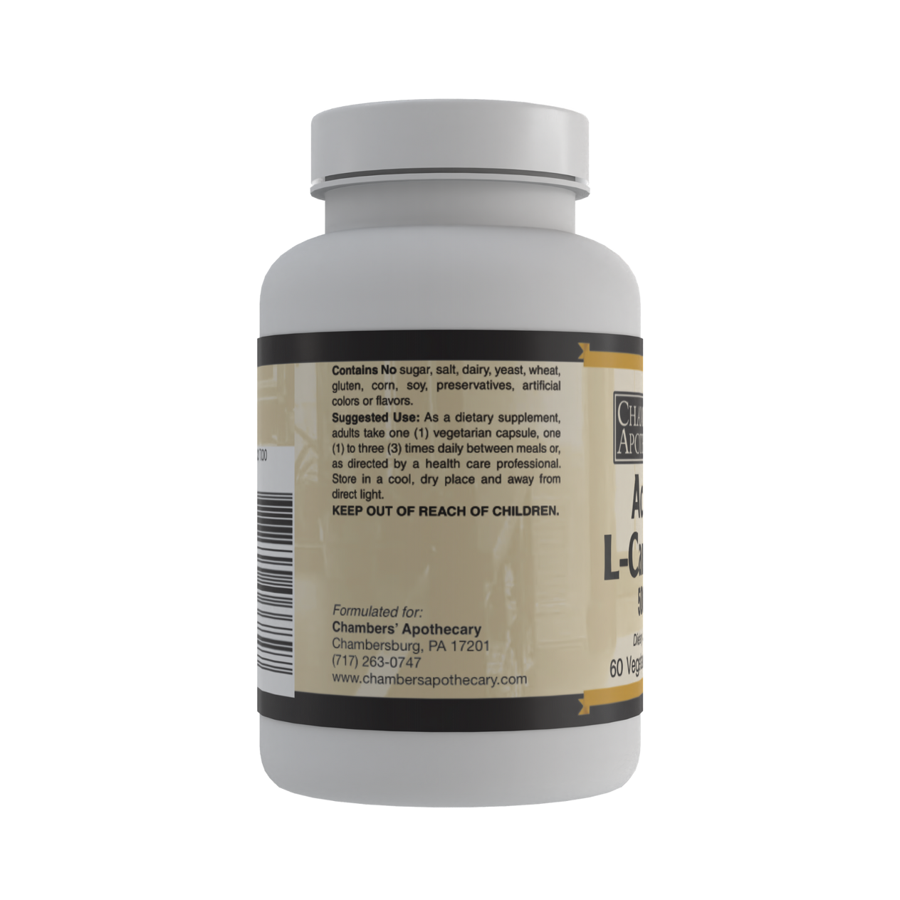 Acetyl-l-carnitine 500mg 60c