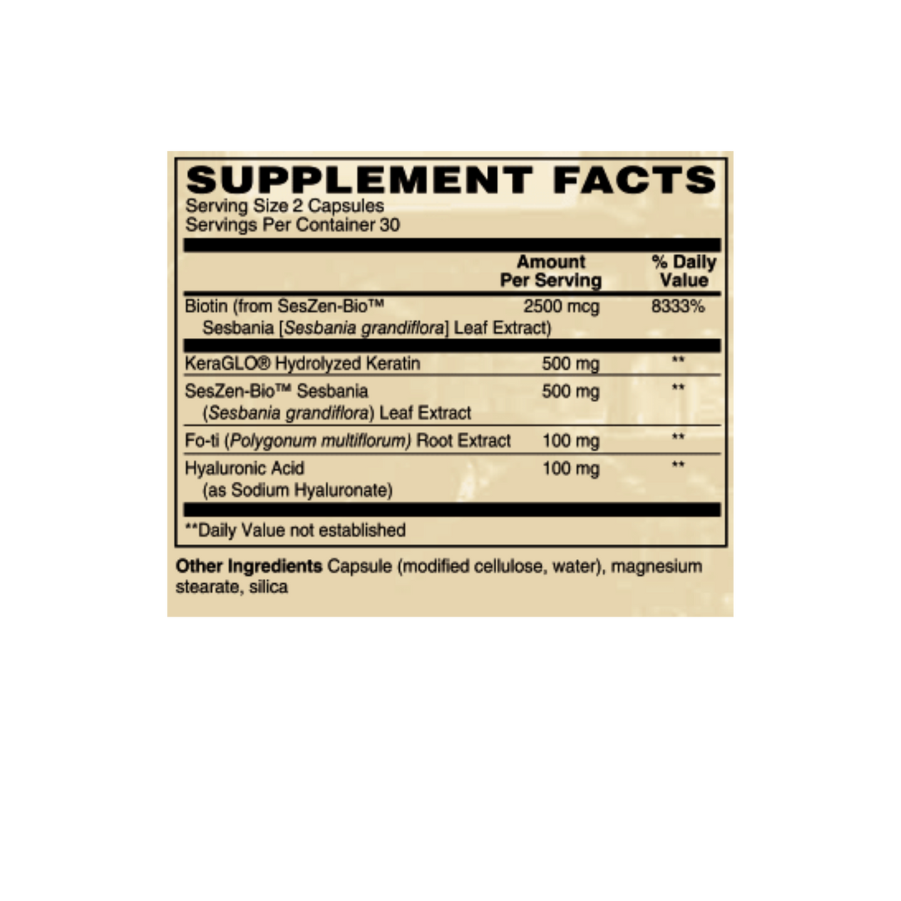 Advanced Beauty Care 60c