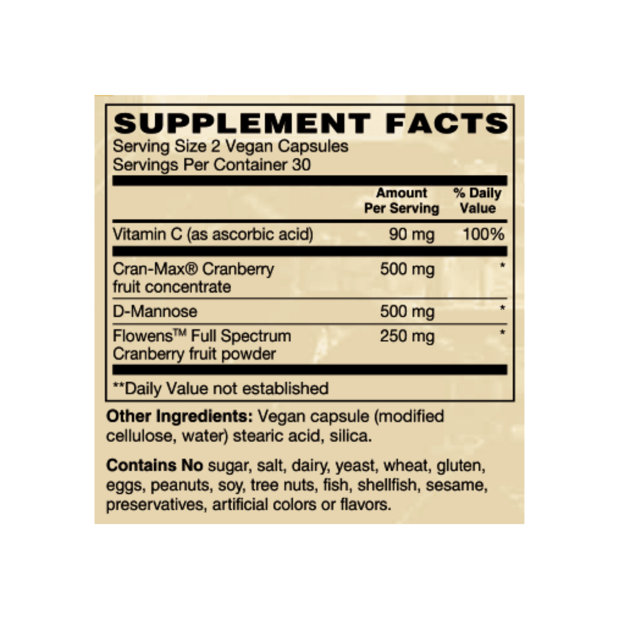 Advanced Urinary Support