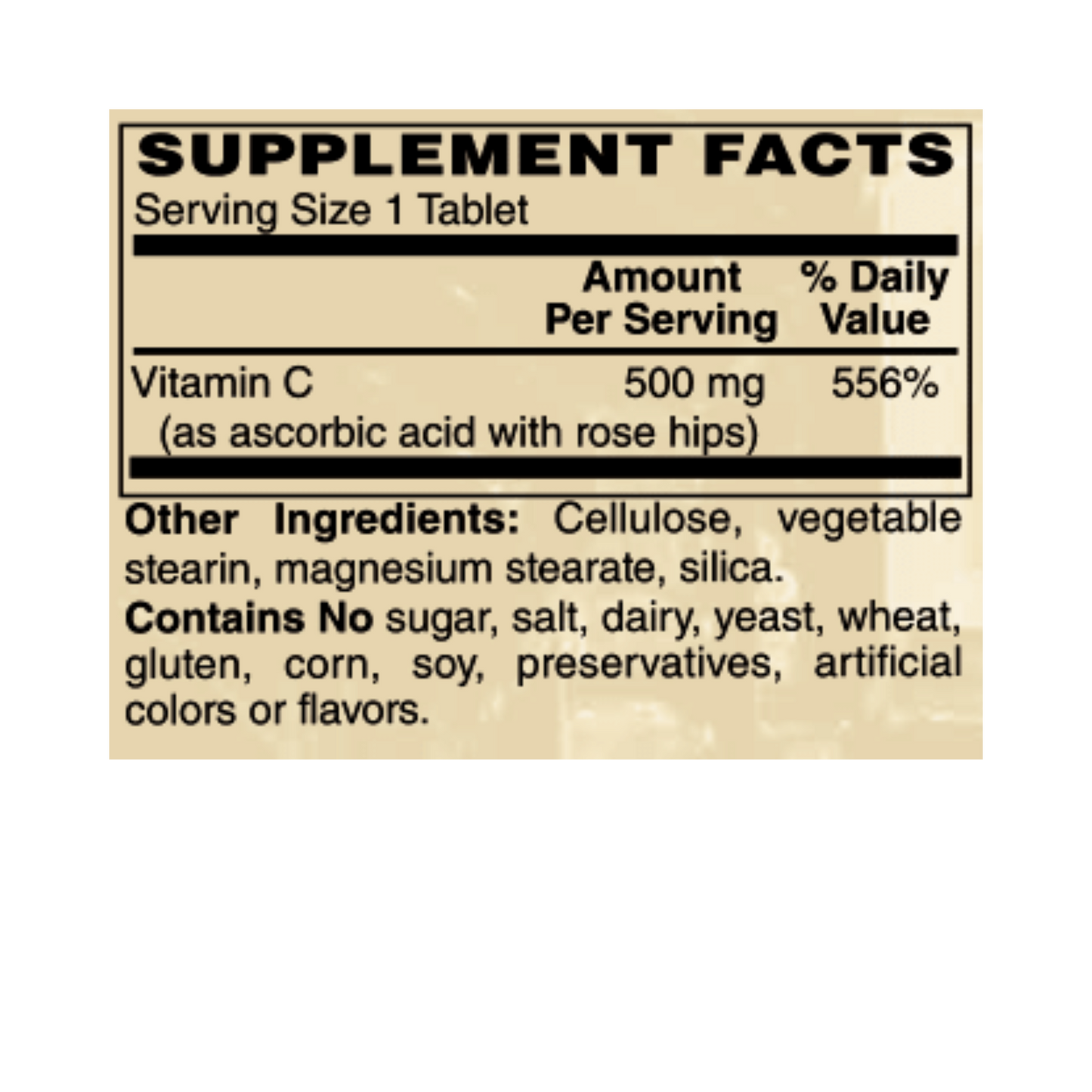 C-500 with rose hips 100c