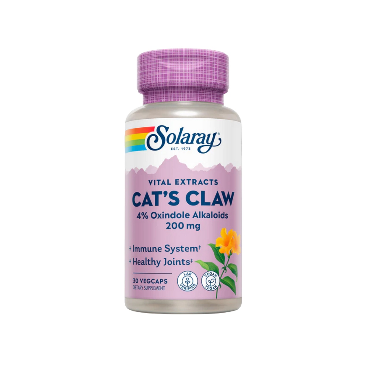 Solaray Cat's Claw Bark Extract 200mg