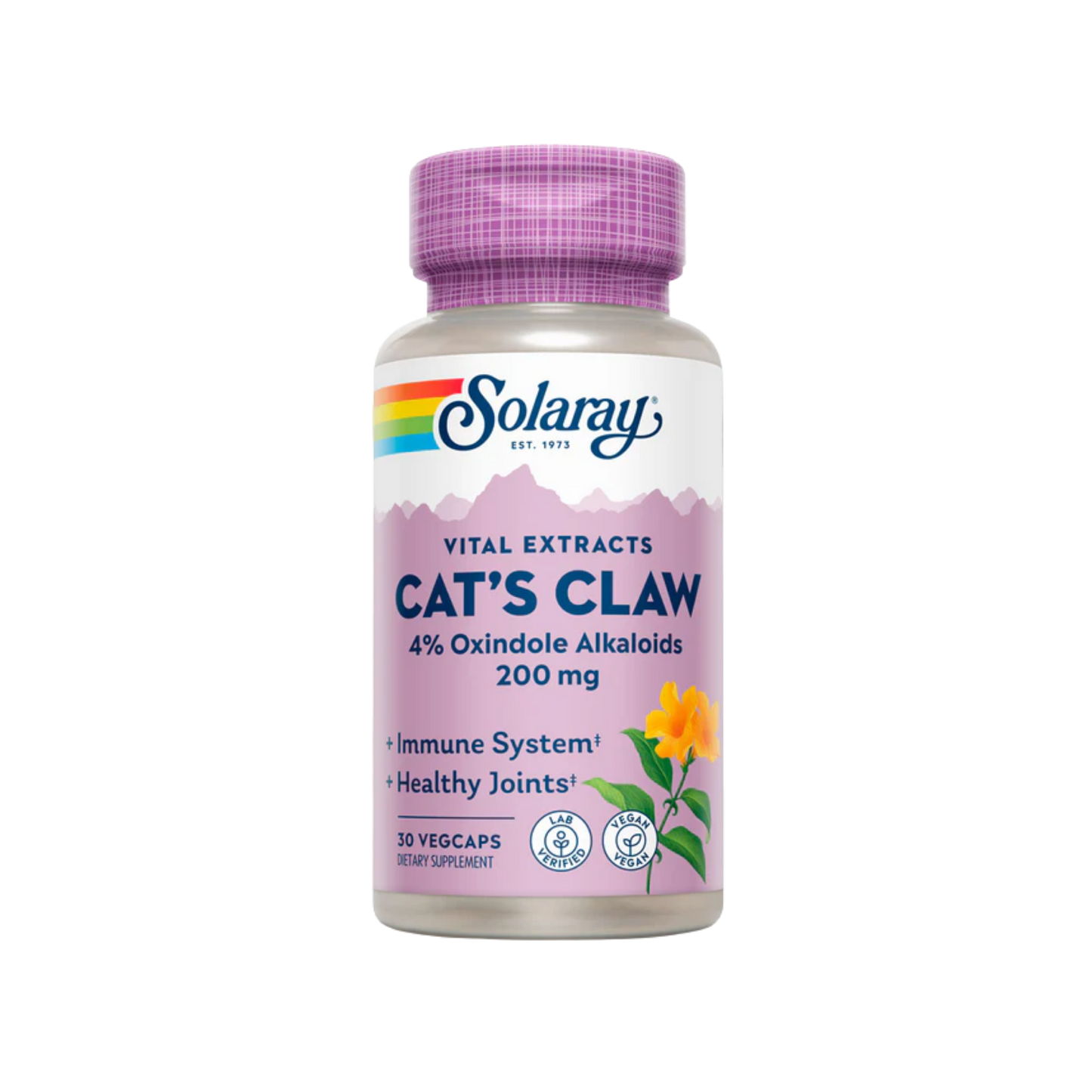 Solaray Cat's Claw Bark Extract 200mg