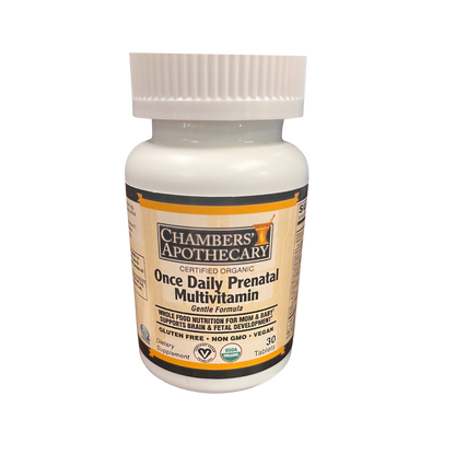 Certified Organic Once Daily Prenatal Multivitamin