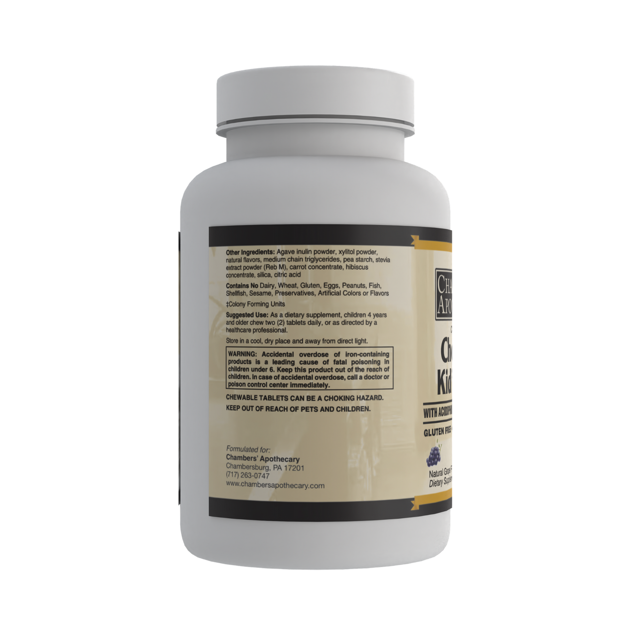 Coenzymated Kids Chewable Multi 120c