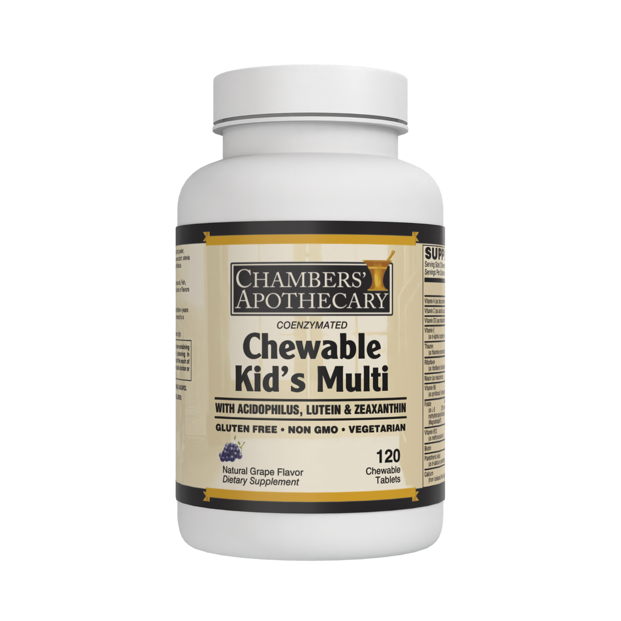 Coenzymated Kids Chewable Multi 120c