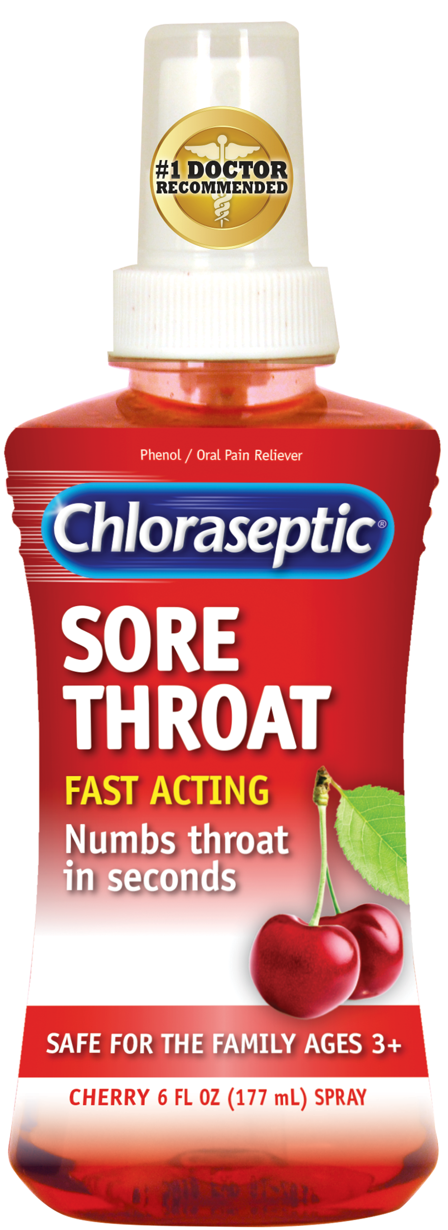 Chloraseptic Sore Throat Spray Cherry