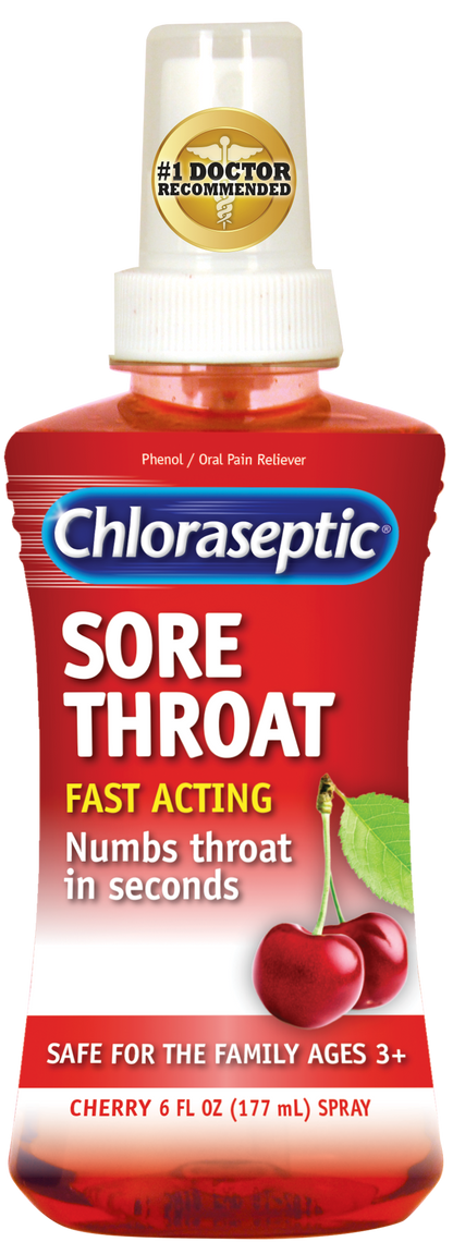 Chloraseptic Sore Throat Spray Cherry