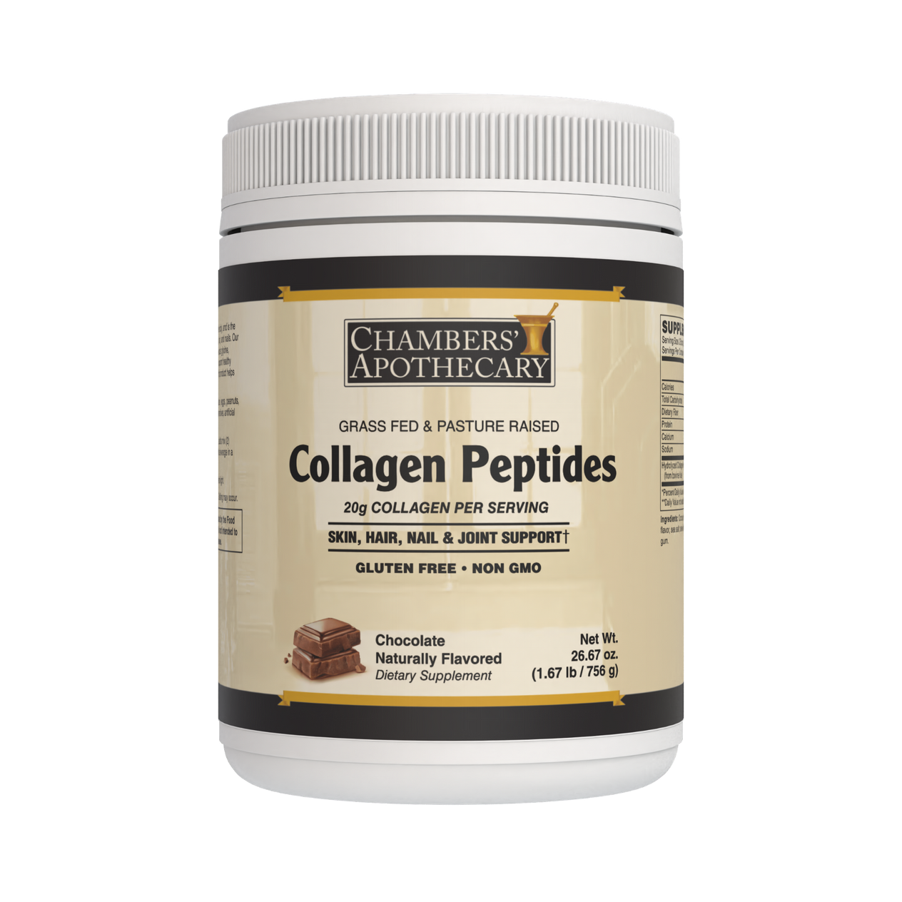 Chocolate Collagen 26.67 oz