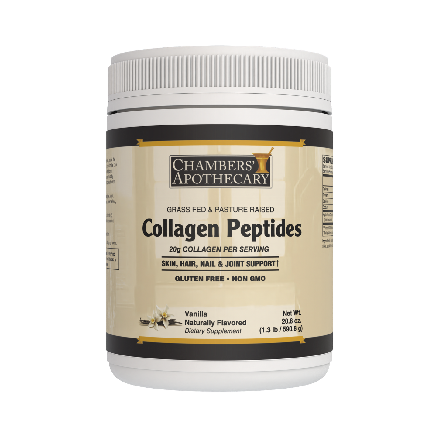 Vanilla Collagen 20.8 oz.