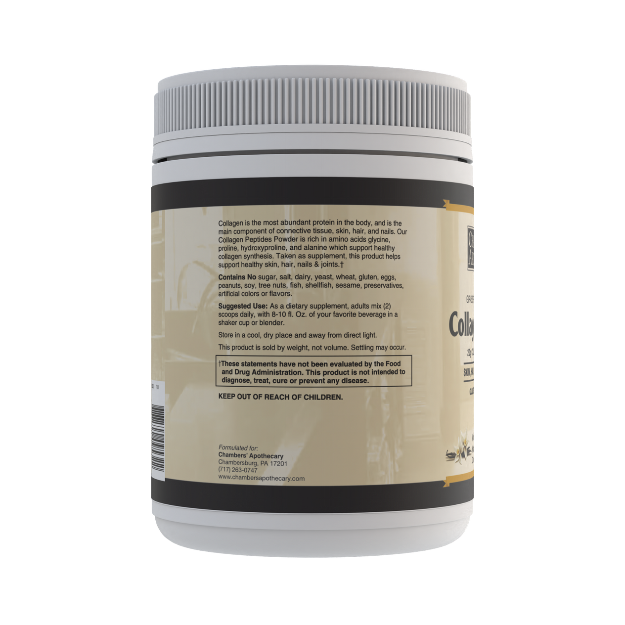 Chocolate Collagen 26.67 oz