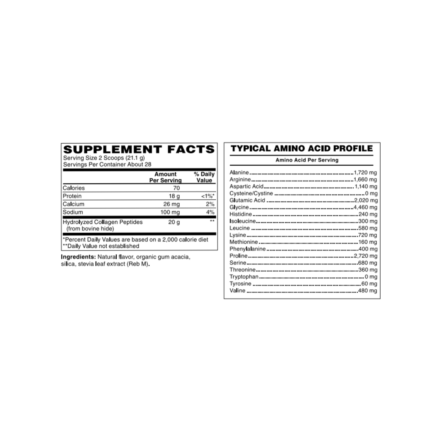 Collagen Peptides Vanilla
