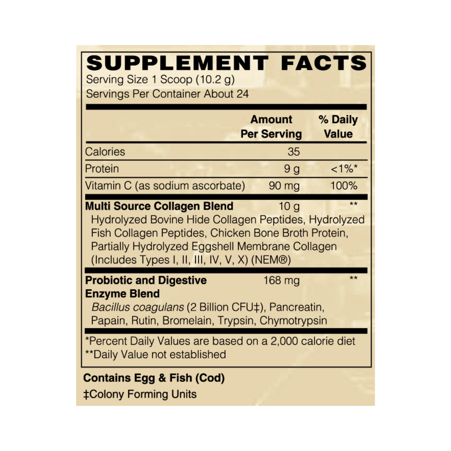 Multi Source Collagen 8.68 oz