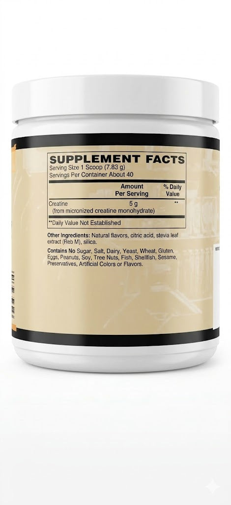 Micronized Creatine Monohydrate 10.72oz