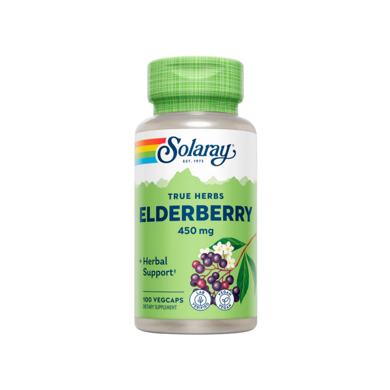 Solaray Elderberry Berry & Flower 450mg