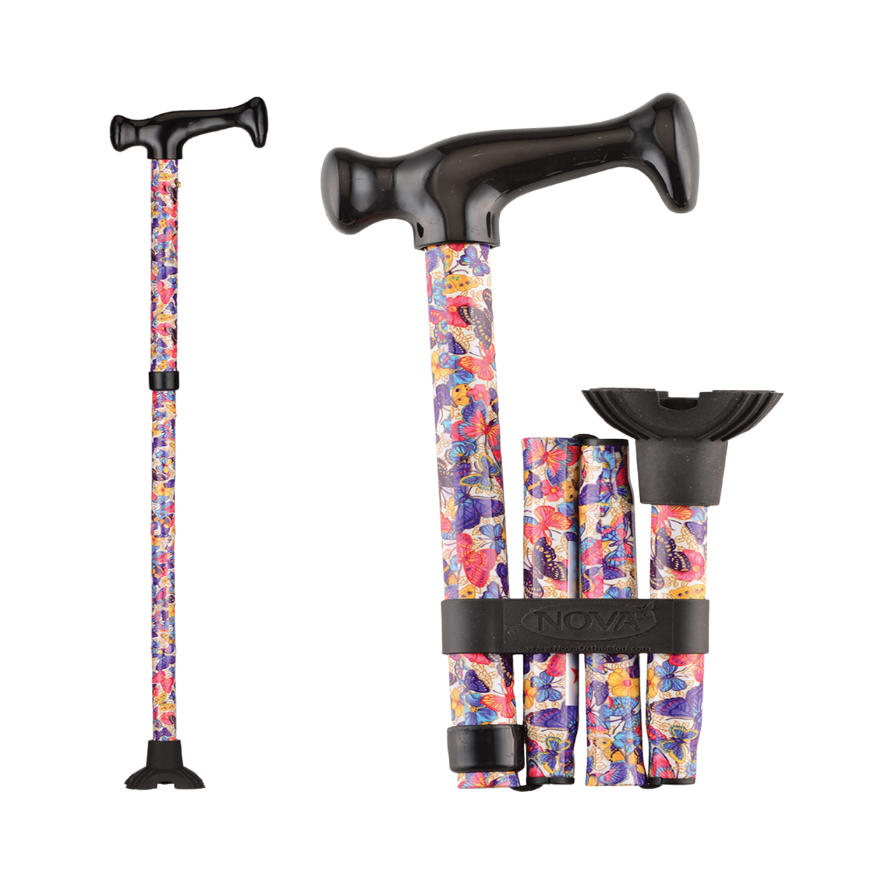 Foldable Cane - Quad