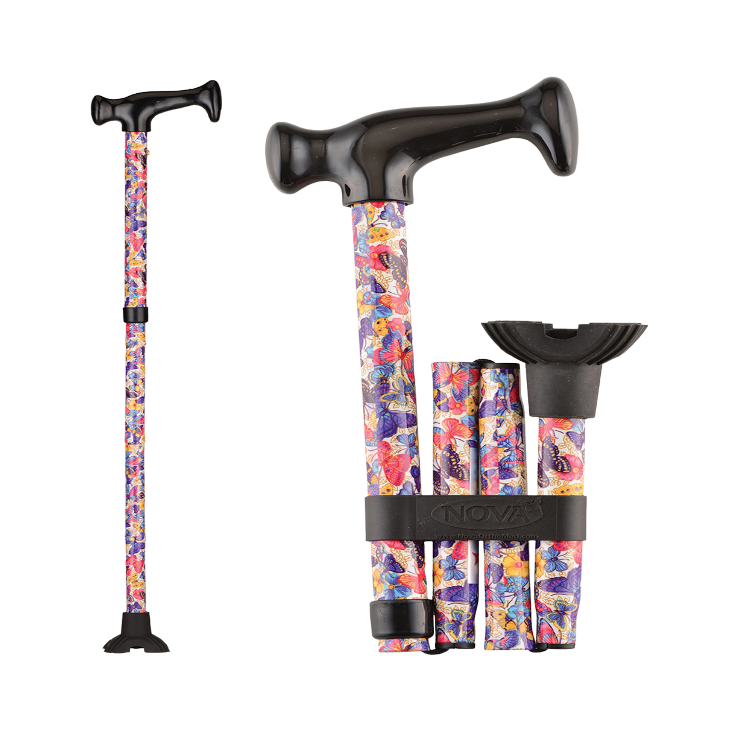 Foldable Cane - Quad