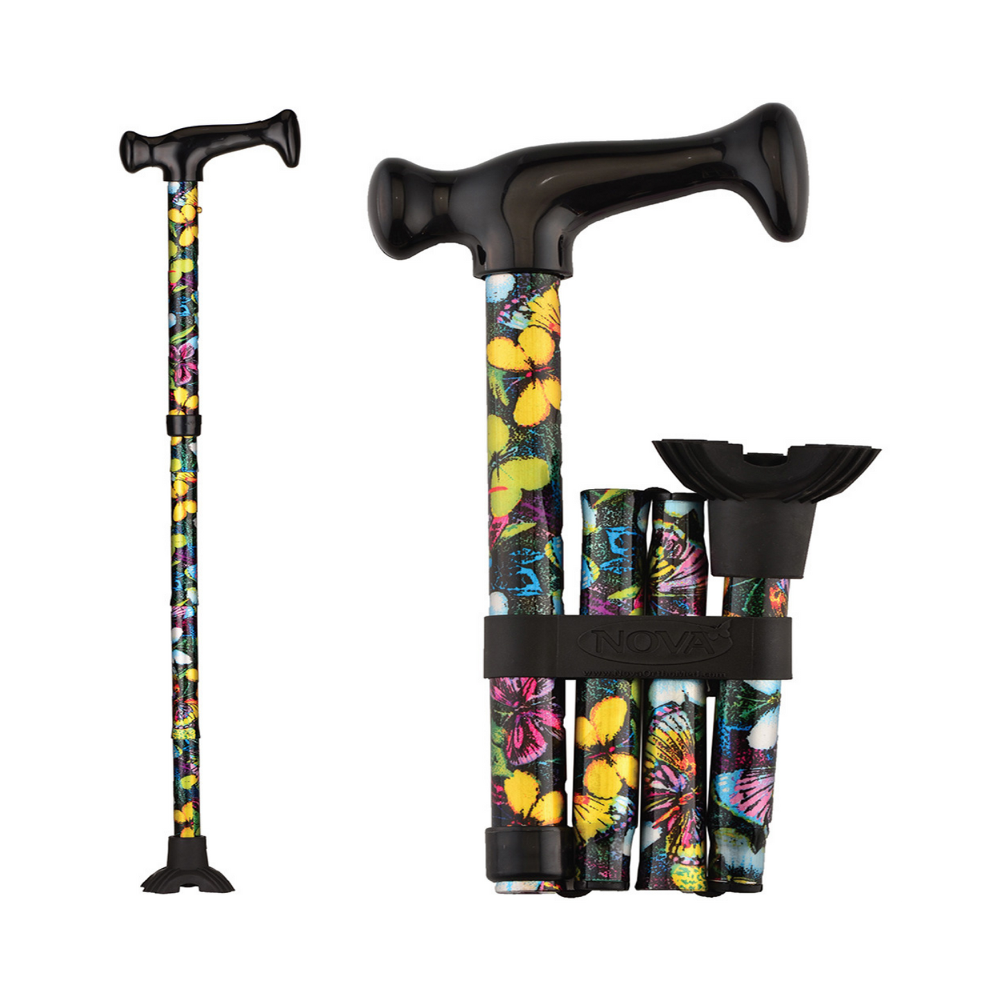 Foldable Cane - Quad