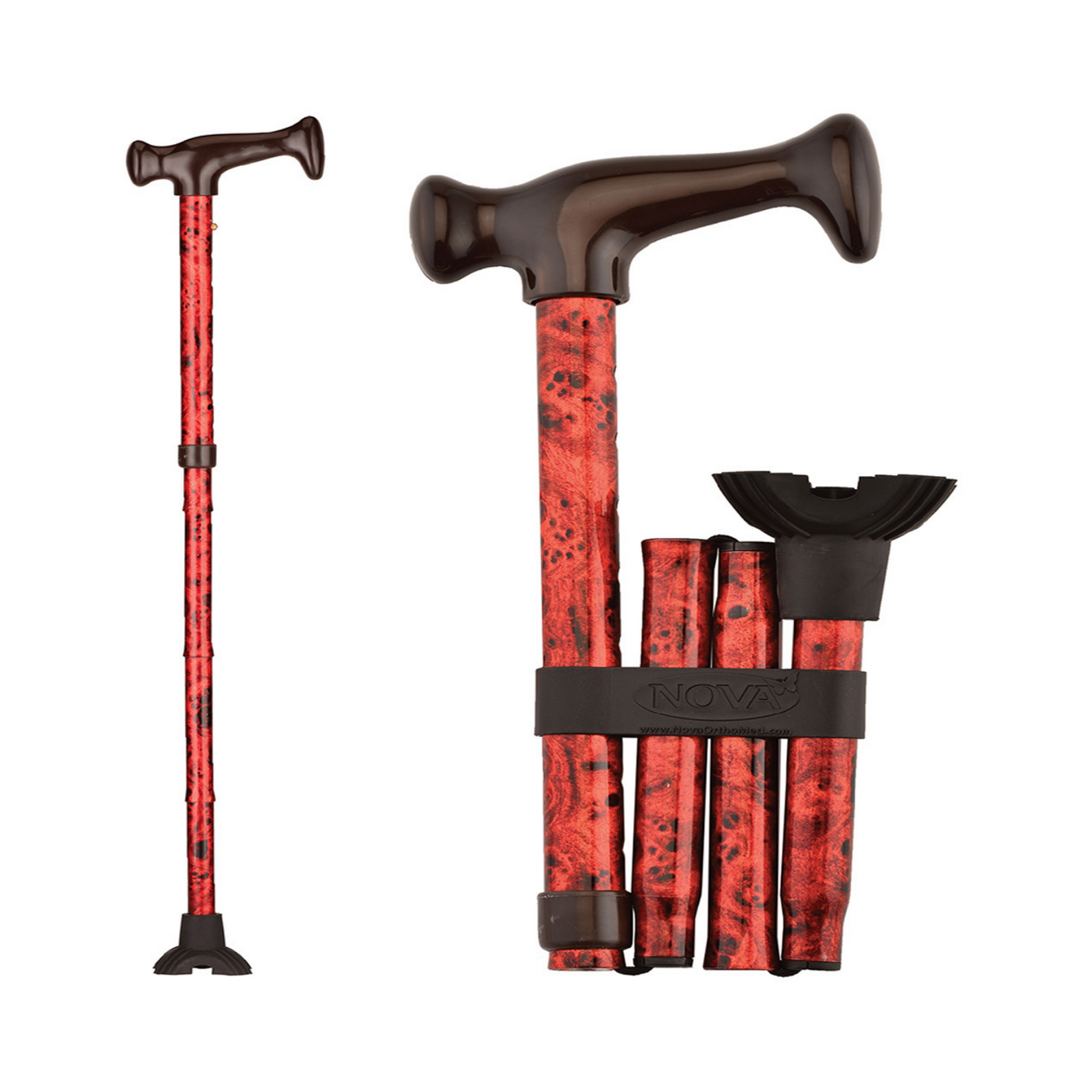 Foldable Cane - Quad