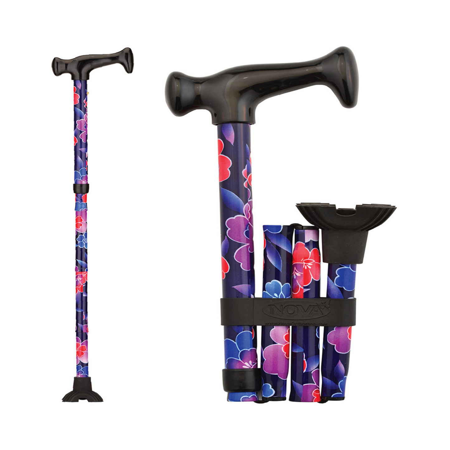 Foldable Cane - Quad