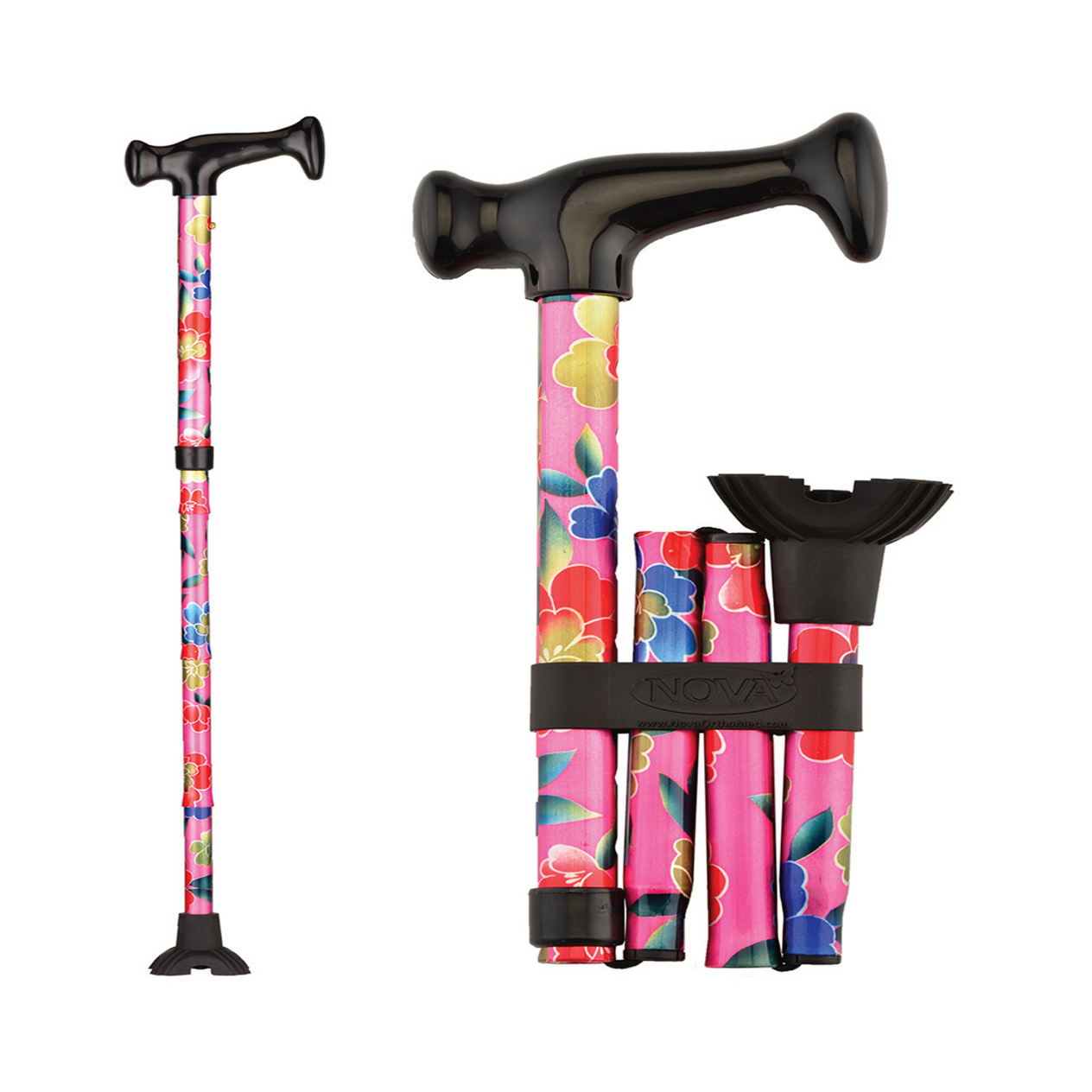 Foldable Cane - Quad