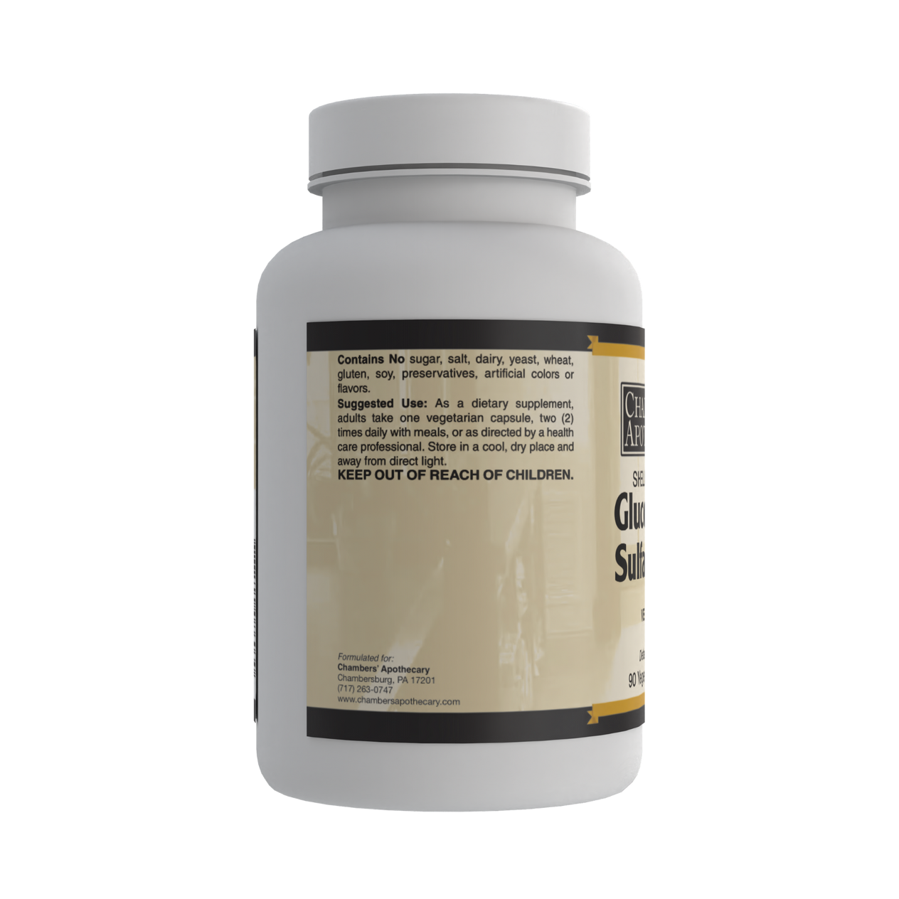 Shellfish free Glucosamine Sulfate 90c