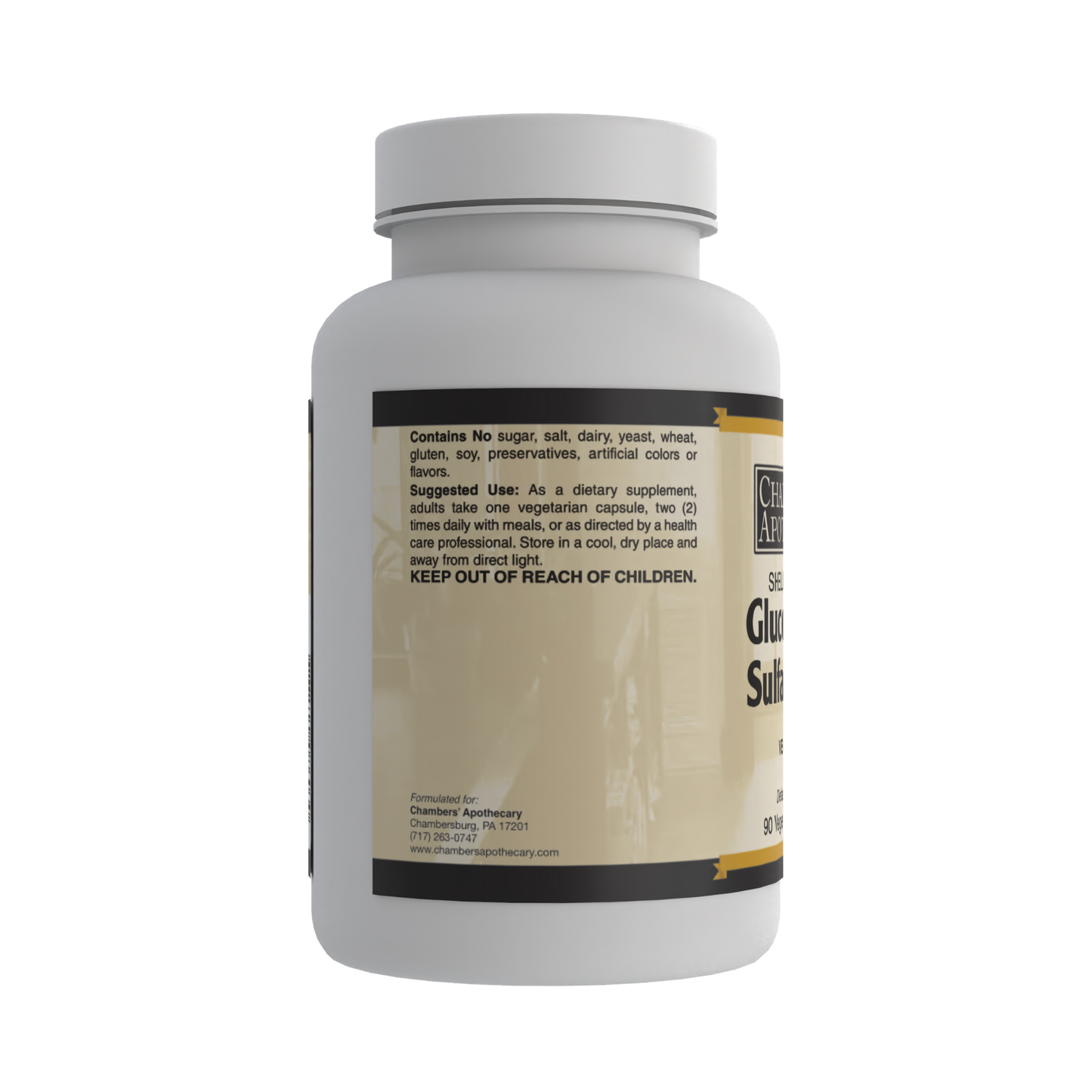 Shellfish free Glucosamine Sulfate 90c