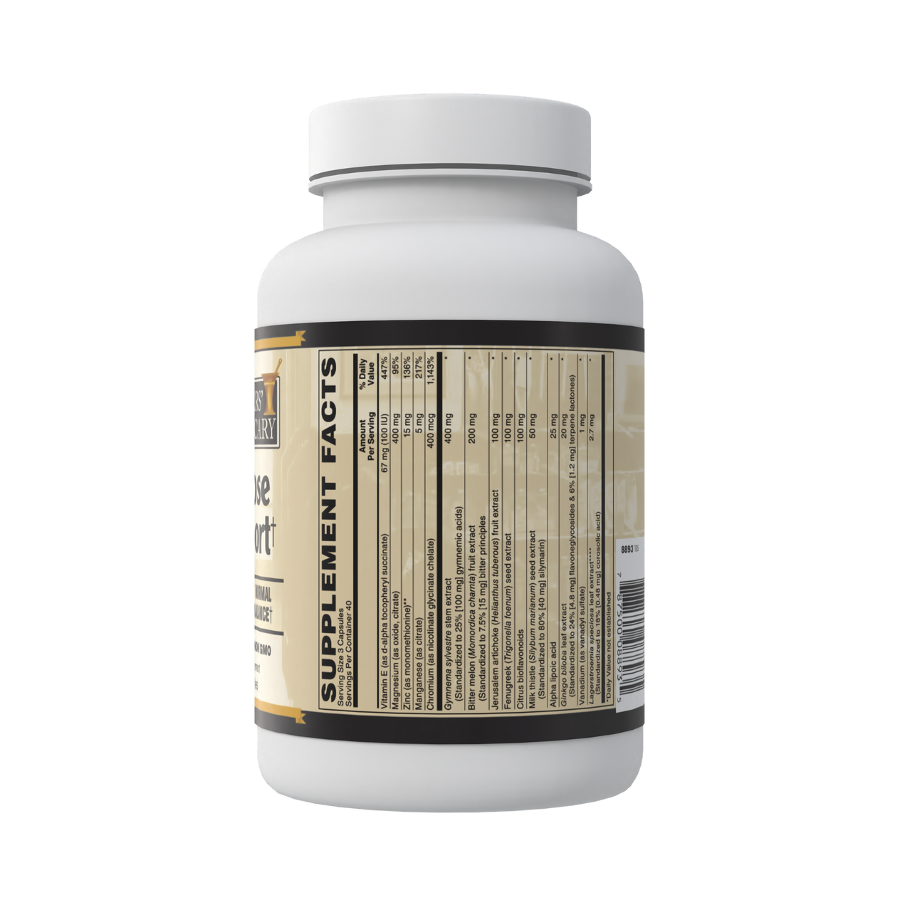 Glucose Support 120c