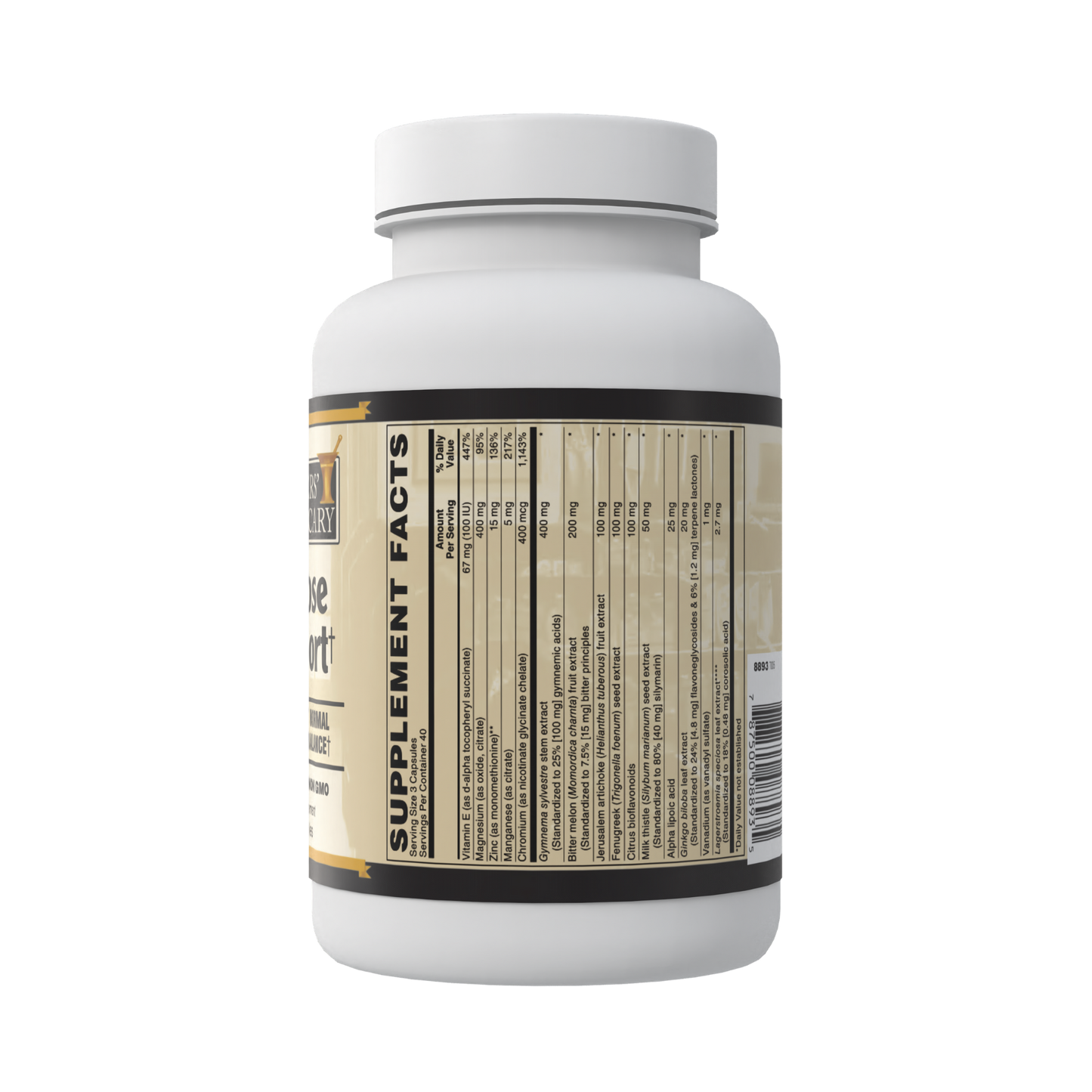 Glucose Support 120c