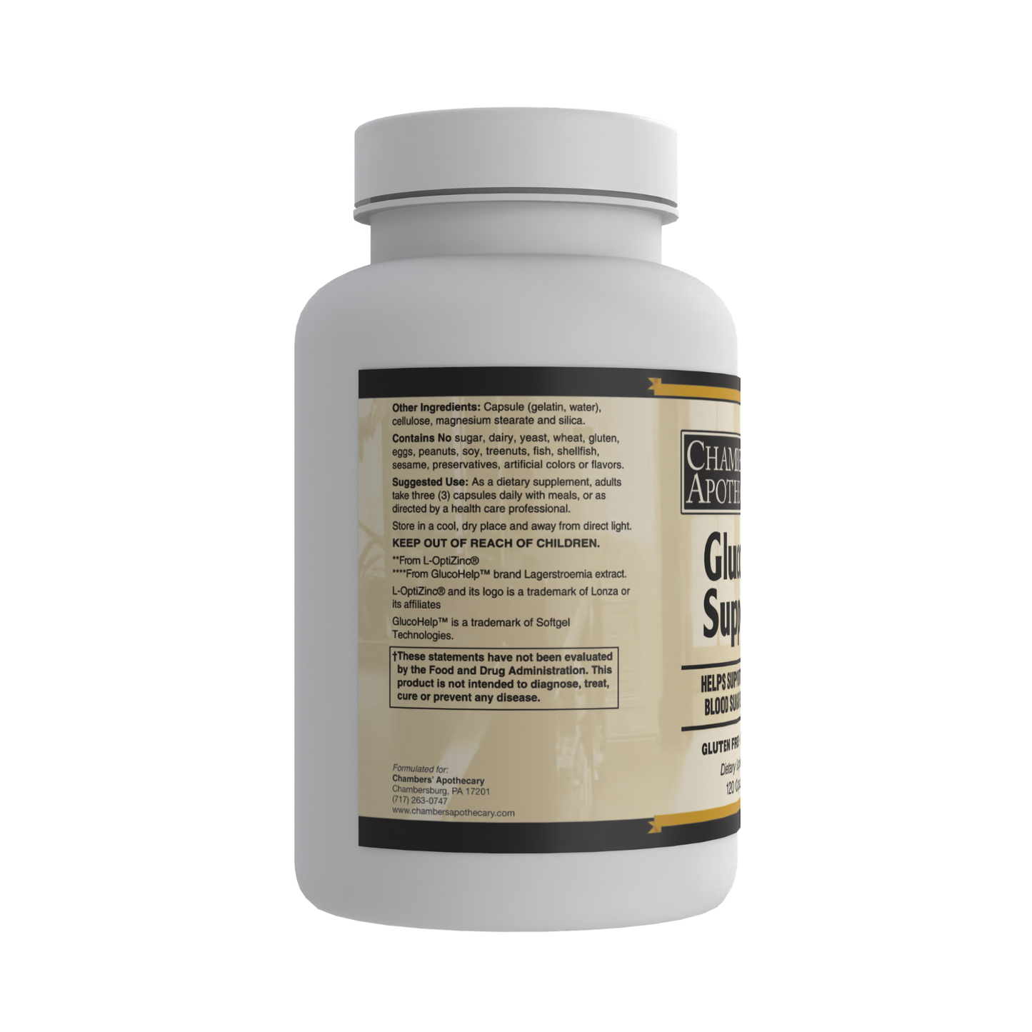 Glucose Support 120c