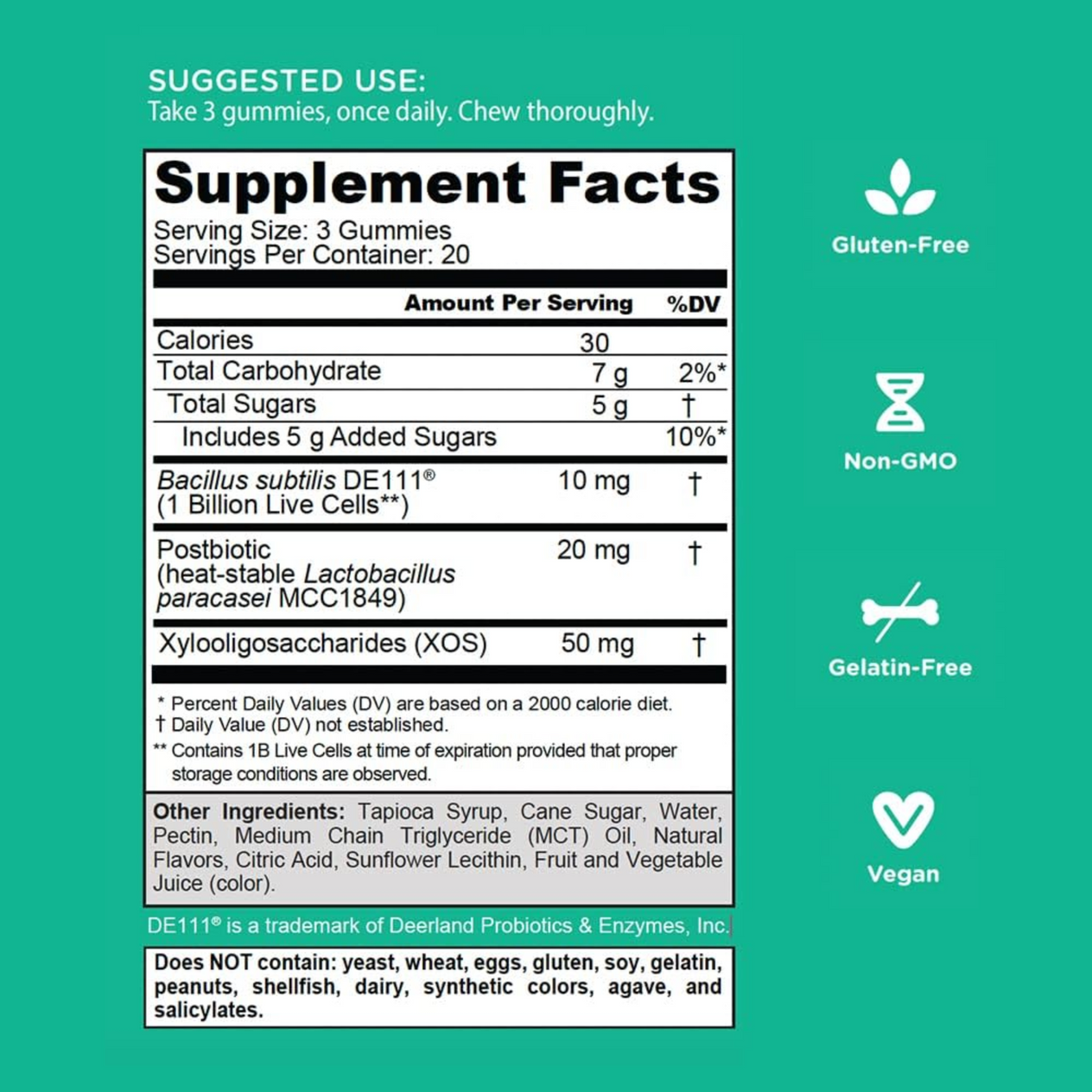 Goli Pre+Post+Probiotics Gummies