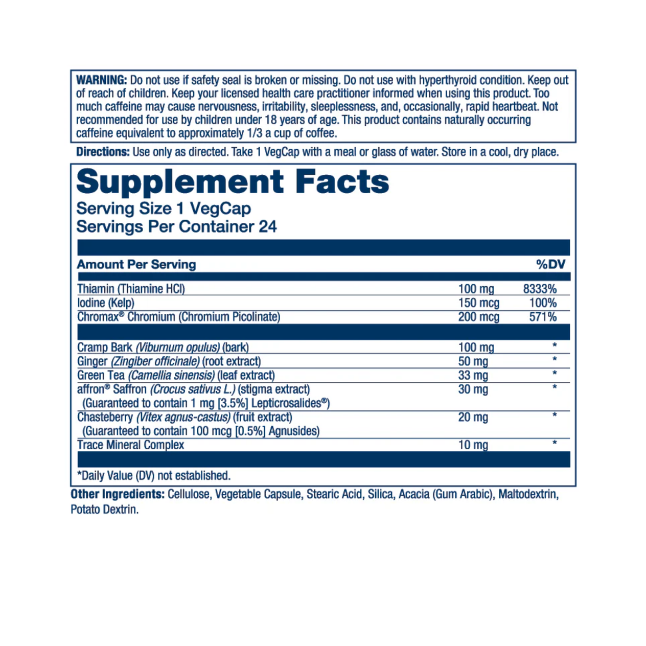 Solaray Her Life Stages PMS & Menstrual